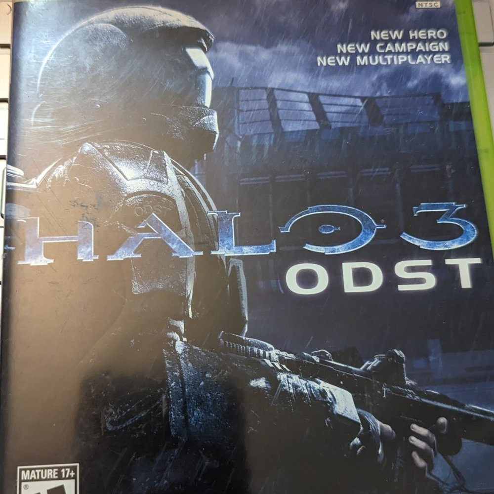 Complete in box Halo 3 ODST Retro video game - Complete in box